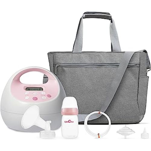 S2 Plus Premier Electric Breast Pump with Grey Tote Premium Accessory Kit - 28 mm