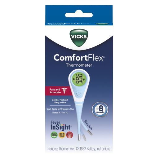 Vicks® ComfortFlex Thermometer with Fever InSight