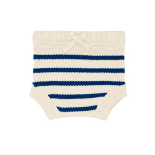 baby breton stripe knit bloomer | minnow swim