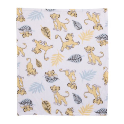 Disney Lion King Super Soft Simba Leaves French Fiber Baby Blanket & Reviews | Wayfair
