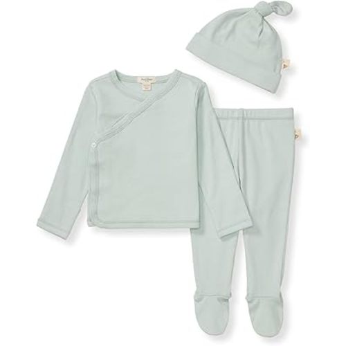 Burts Bees Baby Baby-Boys Tee Pants And Hat Set