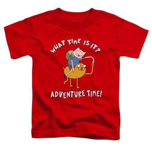 Adventure Time Ride Bump Red Kids Shirts