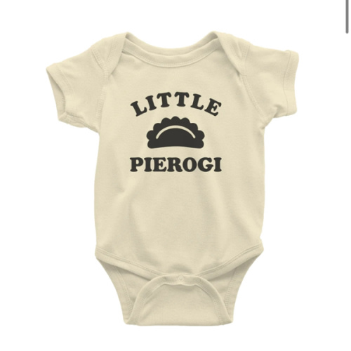 Little Pierogi Onesie | Steel City | Cute Babies Gifts | Pittsburgh