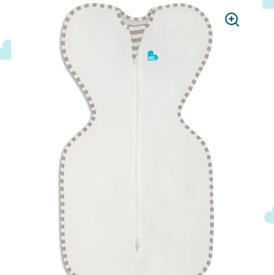 Swaddle Up™ 1.0 TOG Organic Cotton Cream