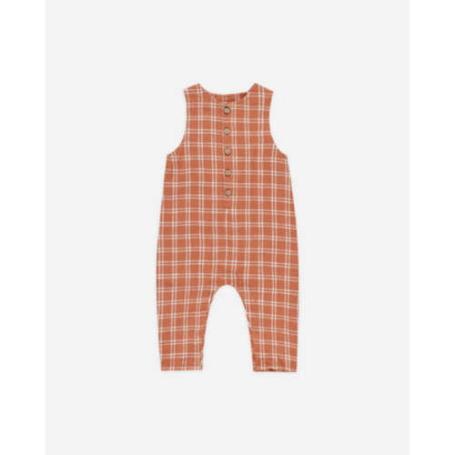 Button Jumpsuit || Poppy Check