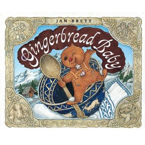 Gingerbread Baby - By Jan Brett (board Book)