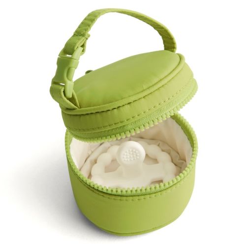 Vera Bradley Women's Featherweight Welland Baby Pacifier Holder Spinach Green