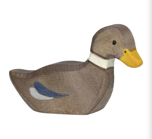 Holztiger Farm Animals Wooden Kids Toys – Duck Swimming