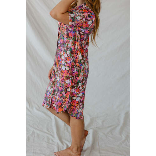 DREAM DRESS | Purple Water Color Floral