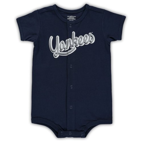 Infant New York Yankees Navy Power Hitter Romper