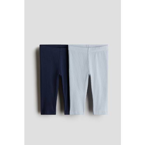 H&M Leggings, 2pk (6-9m)