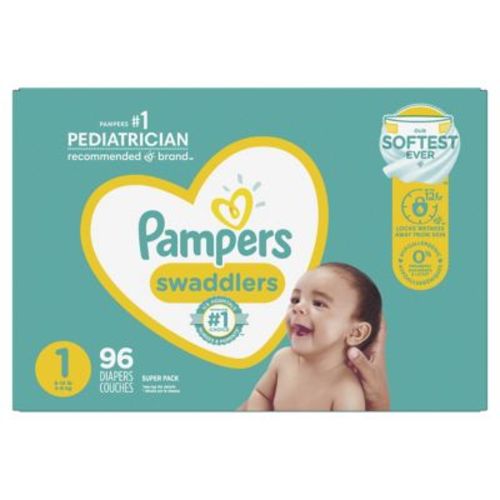 Pampers® Swaddlers™ 96-Count Size 1 Super Pack Diapers