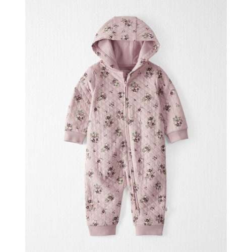 Baby Quilted Double Knit Floral Pram Made with Organic Cotton - Little Planet | Carter's