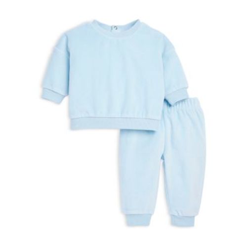 Bloomies Baby Unisex Velour Top & Pants Set - Baby