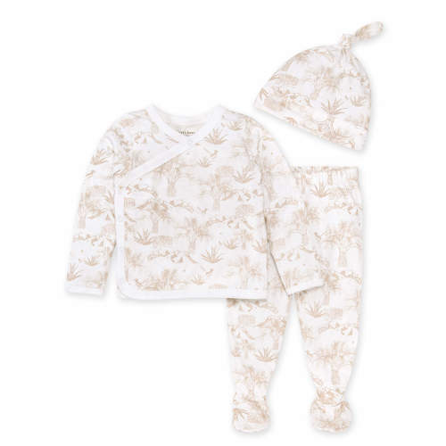 Burt's Bees Baby Organic Cotton Baby Take Me Home Outfit Set (Cloud)