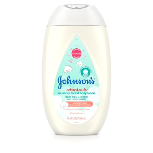 Johnson's Cottontouch Newborn Face & Body Lotion 13.5 Fl. Oz