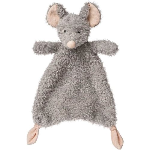 Mary Meyer Lovey for Babies Again Friends Soft Snuggle Toy Made from Recycled Materials, 11-Inches, Mouse