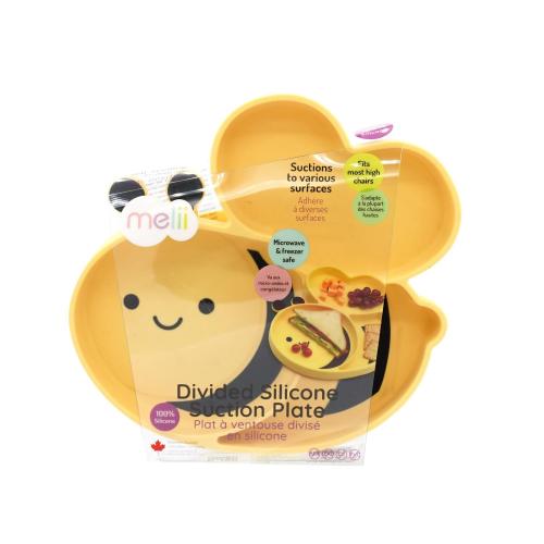 Melii Silicone plate - Bee