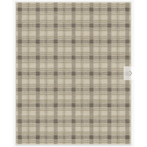 Piper Plaid Neutral Rug | Ruggable