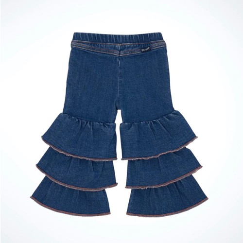 Infant/Toddler Girl's Wrangler Tiered Flare Jean #112361661 | High Country Western Wear
