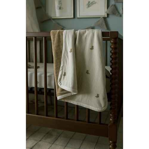 Oilo Bear Plush Infant Blanket