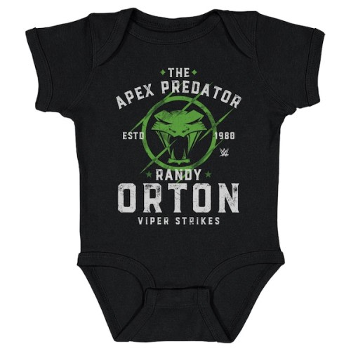 Infant 500 Level  Black Randy Orton Bodysuit