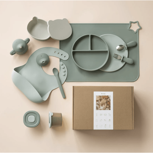 First Bites Gift Set (Sage/Mint)