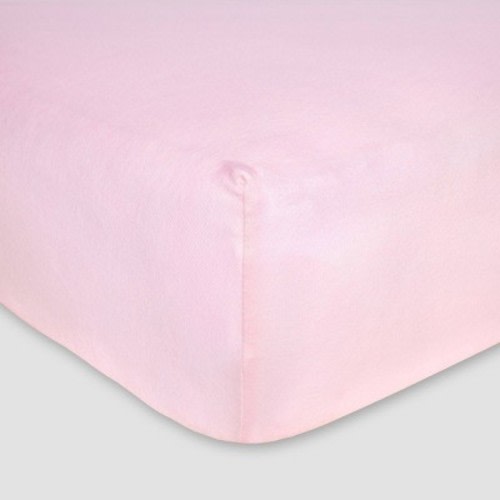 Burt's Bees Baby® Organic Jersey Fitted Crib Sheet, Color: Blossom