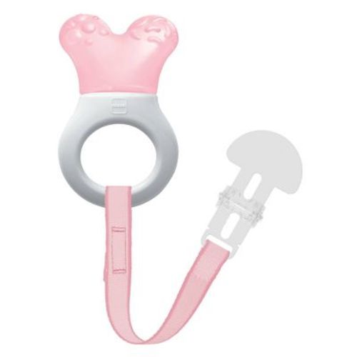 Mam Mini-cooler Teether With Clip - Pink