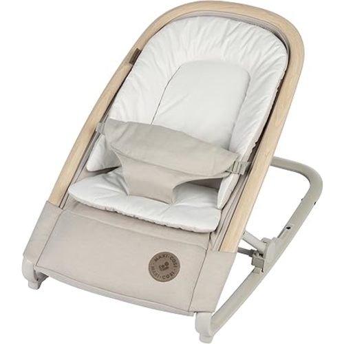 Maxi-Cosi Kori 2-in-1 Baby Bouncer Seat for Infants, Baby Rocker Chair, Portable Baby Bouncer, Classic Oat