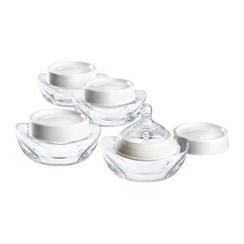 Tommee Tippee Made for Me Breast Milk Collector Bottles, 2-in-1 Breast Milk Storage and Baby Bottle, Reusable and BPA Free
