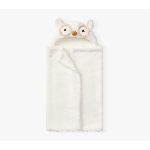Faux Fur Animal Baby Hooded Towels