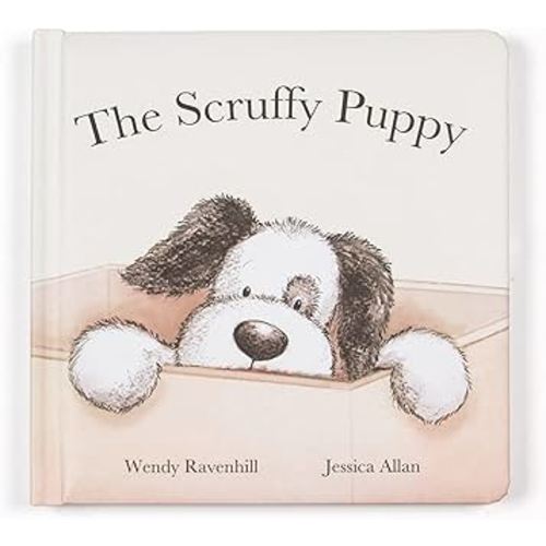 Jellycat The Scruffy Puppy, 9 inches x 9 inches