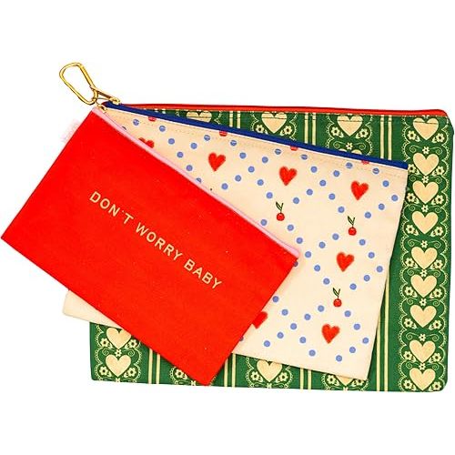 ban.do Travel Bags Carryall Trio, Don't Worry Baby