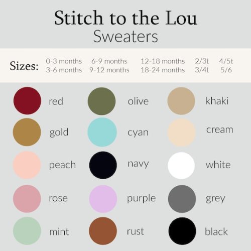 Big Sister/ Little Sister Embroidered Sweater - Etsy