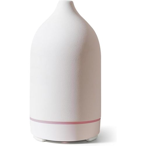 Stone Essential Oil Diffuser | White | VIVITEST