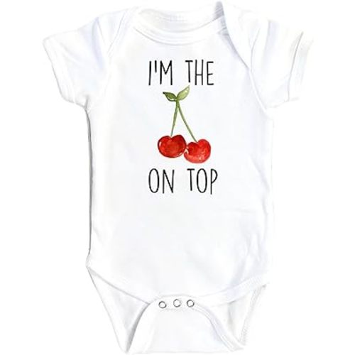 Cherry On Top - Baby Girl Bodysuit 3M