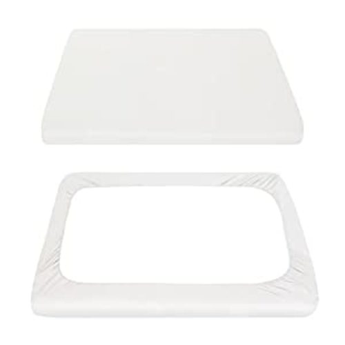 Amazon.com : Pack N Play Sheets for 4moms, Organic Cotton Pack N Play Sheets Cover Compatible with 4moms Breeze Plus Playard & Breeze GO Playard, Playard Sheet Fits 28 x 40 Inch Mattress,White : Baby