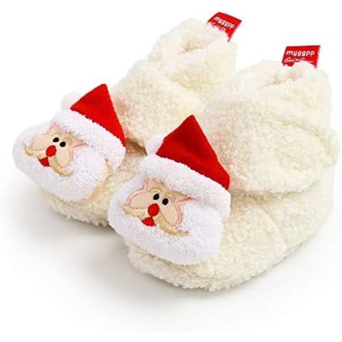 Ohwawadi Infant Baby Slippers Girls Boys Booties Warm Baby Socks Shoes Newborn Crib Shoes Baby Footwear Prewalkers
