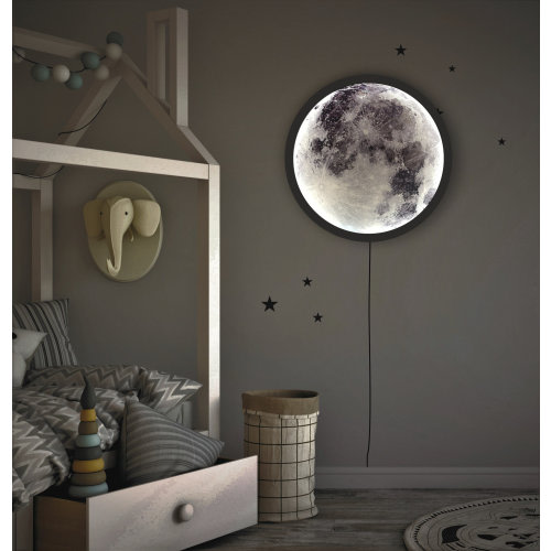 Lunar wall lamp, night light in the nursery,  Moon wall light, Modern LED Light Dimmable Wall LED Night Light nightlight room Christmas gift