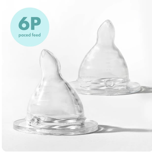 Minbie 6P Paced Flow, 2 Nipple Pack – Minbie US