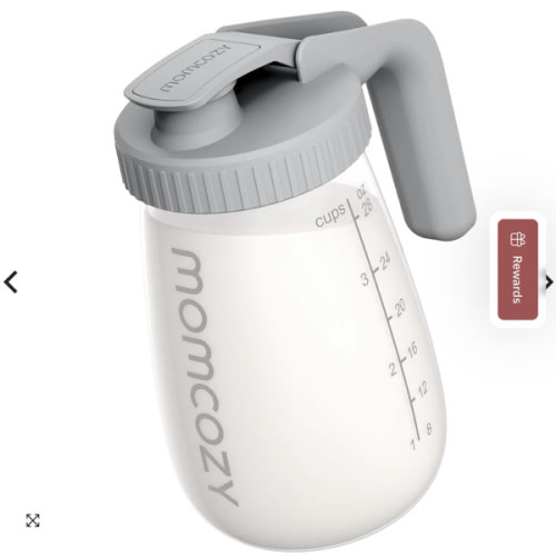 Momcozy Breast Milk Pitcher, Resistant to Heat and Cold Abrupt Temp S