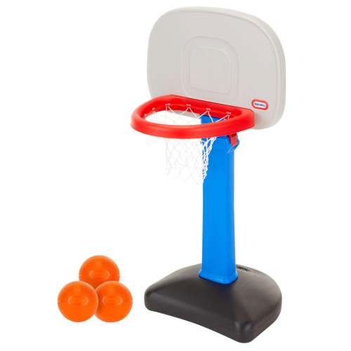 TotSports Easy Score Basketball Set with 3 Basketballs