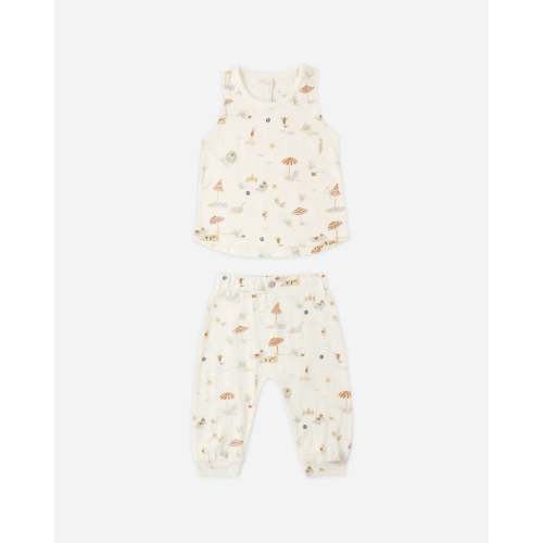 Tank + Slouch Pant Set Pelican – Rylee + Cru