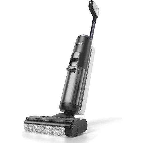Tineco Floor ONE S5 PRO 2 Cordless Wet Dry Vacuum Smart Hardwood Floor Cleaner Machine, One-Step Cleaning Mop for Sticky Messes and Pet Hair, LCD Display, APP, Voice Guide with Ultra Mode