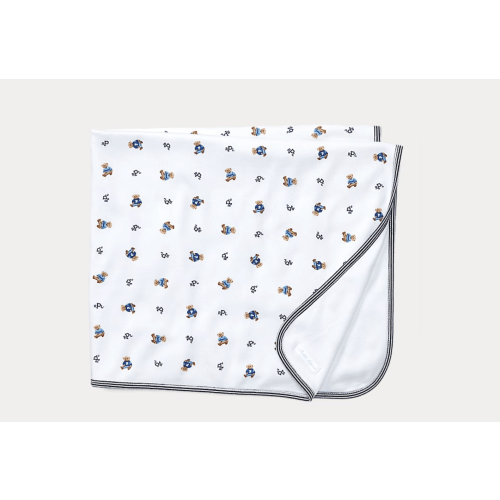 Polo Bear Cotton Blanket