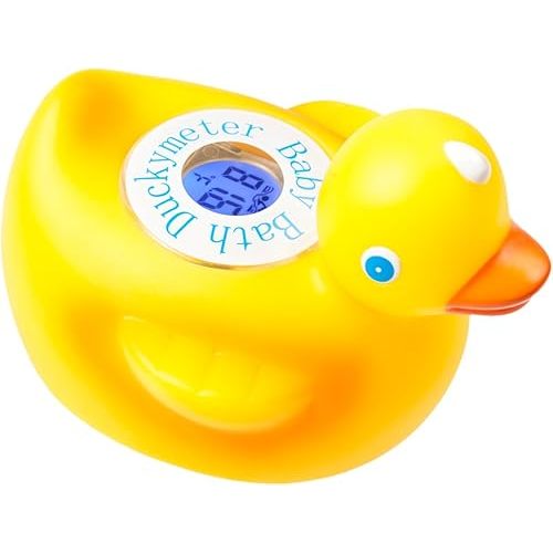 Duckymeter, the Baby Bath Floating Duck Toy and Bath Tub Thermometer