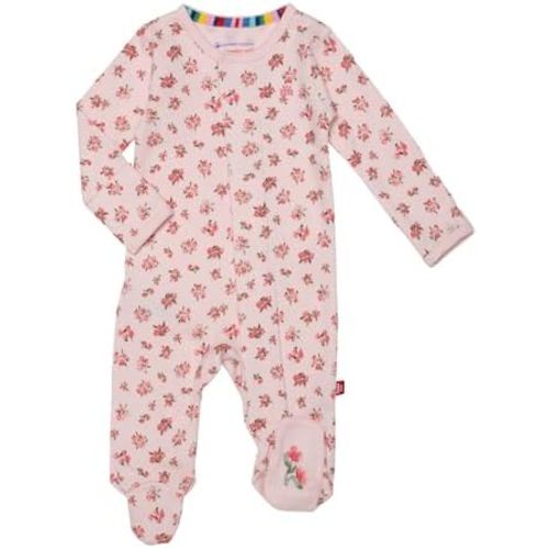 Magnetic Me 100% Organic Cotton Magnetic Baby Footie Pajamas | Super Soft Organic Cotton Fabric | Available in PRE - 24M
