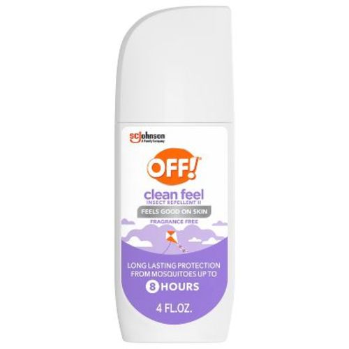 OFF! Clean Feel Mosquito Repellent Picaridin Deet Free Bug Spray - 4oz