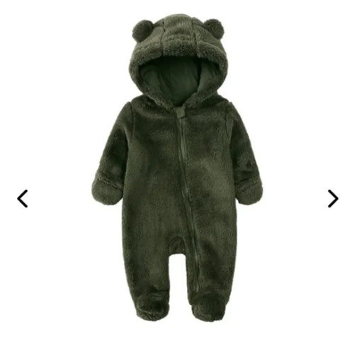 Baby Snowsuit | Warm Insulated Zip-Up Design | Sizes 0-12M | Easy On & Off for Little Ones – Beekee